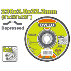 Սկավառակ մետաղ կտրող 230x3.0մմ DYLLU DTAC1392