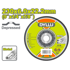 Սկավառակ մետաղ հղկող 230մմ DYLLU DTAC1395
