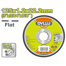 Սկավառակ մետաղ կտրող 125մմ DYLLU DTAC2351