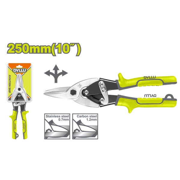 Թիթեղի մկրատ 250մմ DYLLU DTAS2910 Թիթեղի մկրատ 250մմ DYLLU DTAS2910