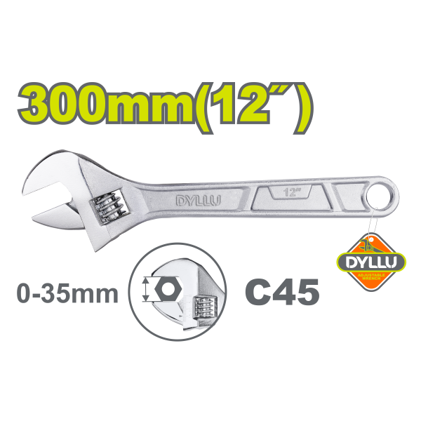 Բանալի կարգավորվող 300մմ DYLLU DTAW1112