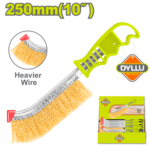Մետաղական խոզանակ 250մմ DYLLU DTBH1101