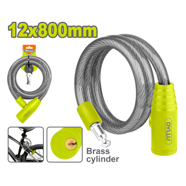 Կողպեք հեծանիվի 12x800մմ DYLLU DTBK1108
