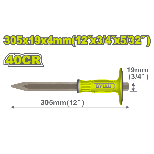 Դուր բետոնի 305x19x4մմ DYLLU DTCC2314 Դուր բետոնի 305x19x4մմ DYLLU DTCC2314