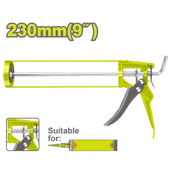 Սիլիկոնի ատրճանակ 230մմ DYLLU DTCG3109