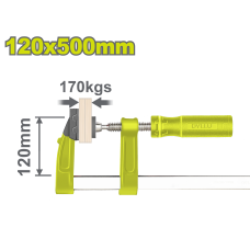 Ամրակ F-աձև 120x500մմ DYLLU DTCP2123