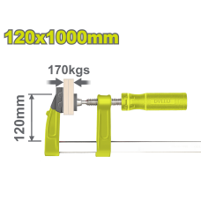 Ամրակ F-աձև 120x1000մմ  DYLLU DTCP2125
