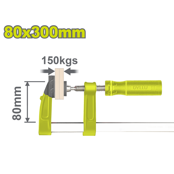 Ամրակ F-աձև 80x300մմ DYLLU DTCP2181