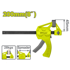 Ամրակ արագ սեղմող  200մմ DYLLU DTCP4388