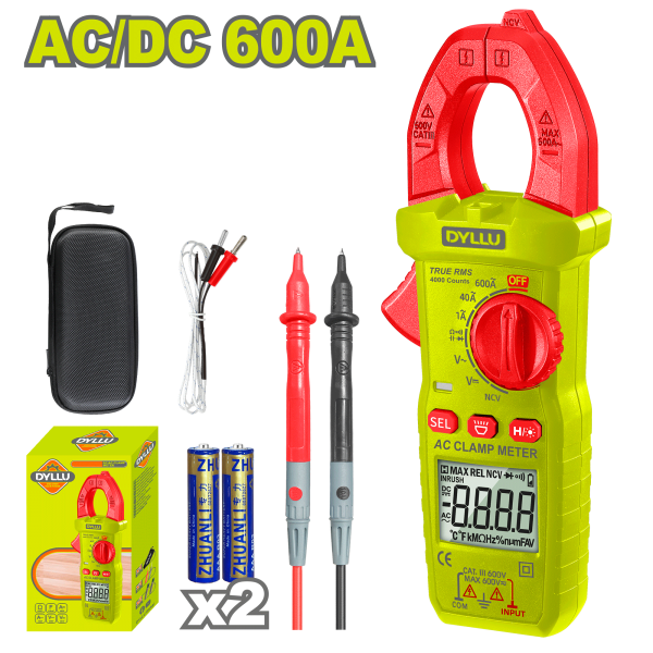 Թվային հոսանքաչափիչ աքցան 600Ա DYLLU DTDM8602