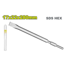 Տափակ հատիչ հարվածային մուրճի SDS HEX 17x280x22մմ DYLLU DTGZ1206