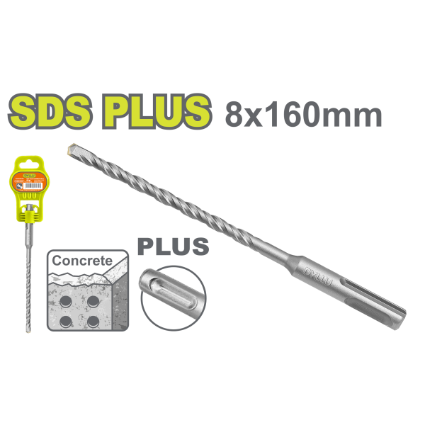 Հարվածային գայլիկոն 8x160մմ  DYLLU DTHD1206
