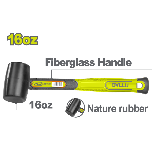 Մուրճ ռետինե 450գր DYLLU DTHM7302