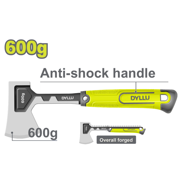 Կացին 600գր DYLLU DTHM8166 Կացին 600գր DYLLU DTHM8166