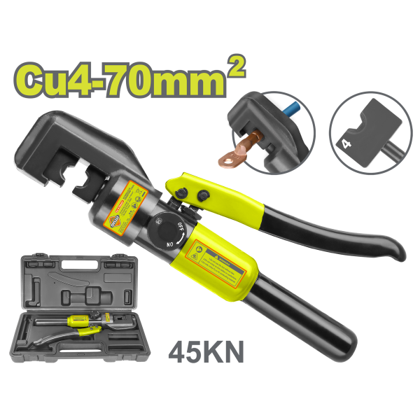Սեղմիչ հիդրավլիկ 4-70մմ² DYLLU DTHT1D70