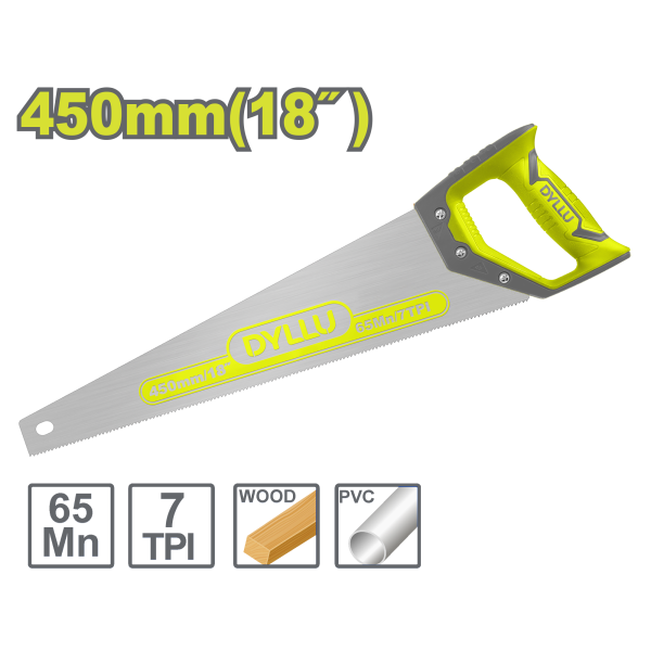 Սղոց ձեռքի 450մմ DYLLU DTHW1118 Սղոց ձեռքի 450մմ DYLLU DTHW1118