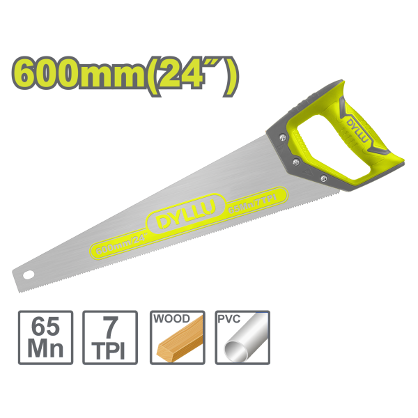 Սղոց ձեռքի 600մմ DYLLU DTHW1124
