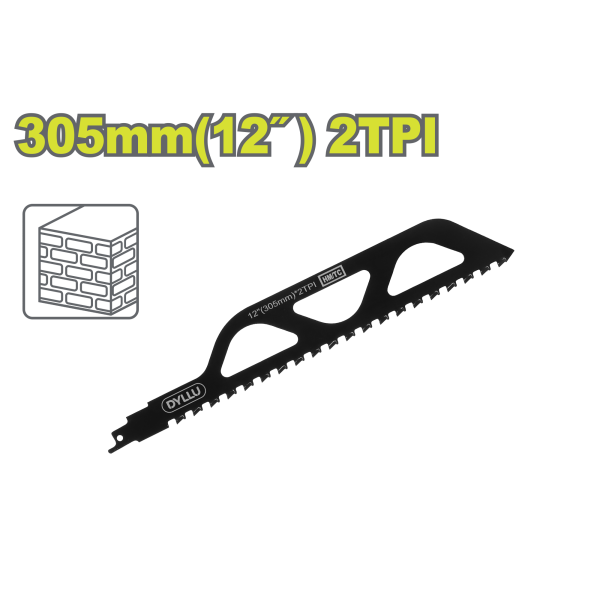Դանակ սուսերավոր սղոցի 305 մմ DYLLU DTJT1243HM