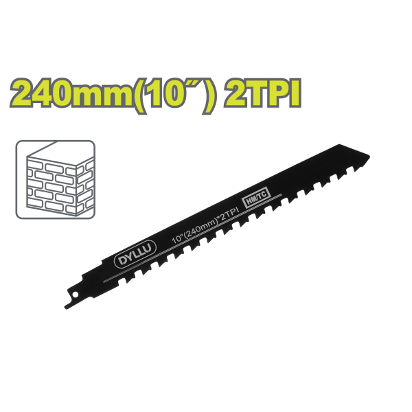 Դանակ սուսերավոր սղոցի 240 մմ DYLLU DTJT1543HM
