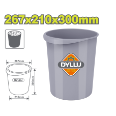 Պլաստիկ դույլ աղբի 267x210x300 մմ DYLLU DTLJ1330