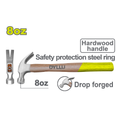 Մուրճ մեխահան 220գր DYLLU DTMB3308