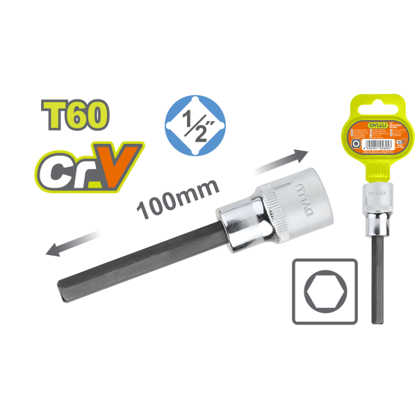 1/2 դյույմ անցքավոր գլխիկ DYLLU DTSC5219 1/2 դյույմ անցքավոր գլխիկ DYLLU DTSC5219