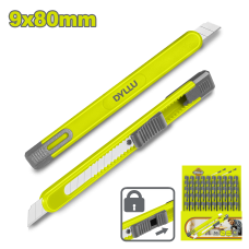 Դանակ ջարդվող սայրով 9x80մմ DYLLU DTSK2909