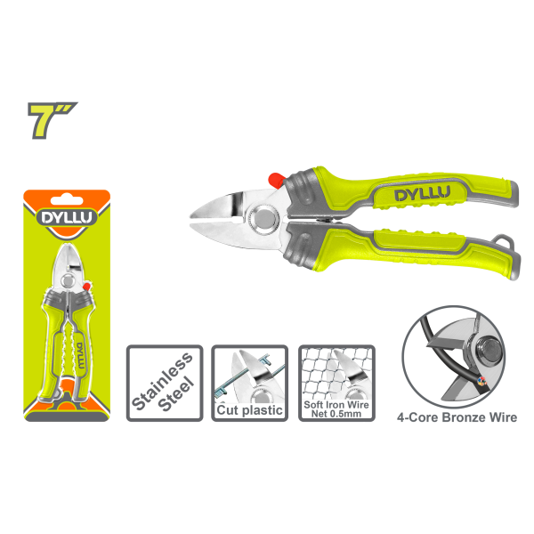 Կողային կտրիչ աքցան 170 մմ DYLLU DTSX8605