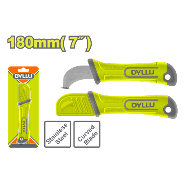 Դանակ լար մաքրող կեռ 180մմ DYLLU DTSX8612