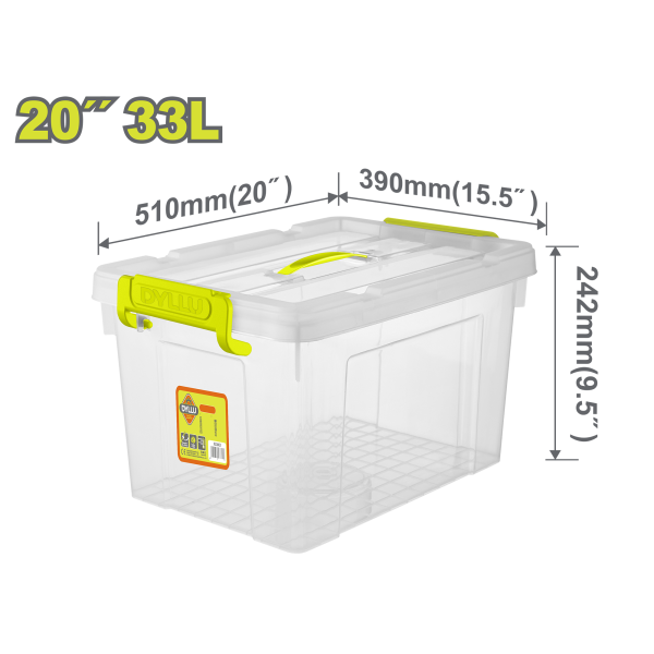 Արկղ պլաստիկ 33լ DYLLU DTTB2335