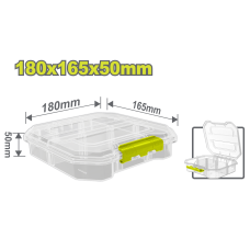 Տուփ թափանցիկ S չափս DYLLU DTTB8341