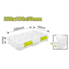Տուփ թափանցիկ S չափս DYLLU DTTB8342