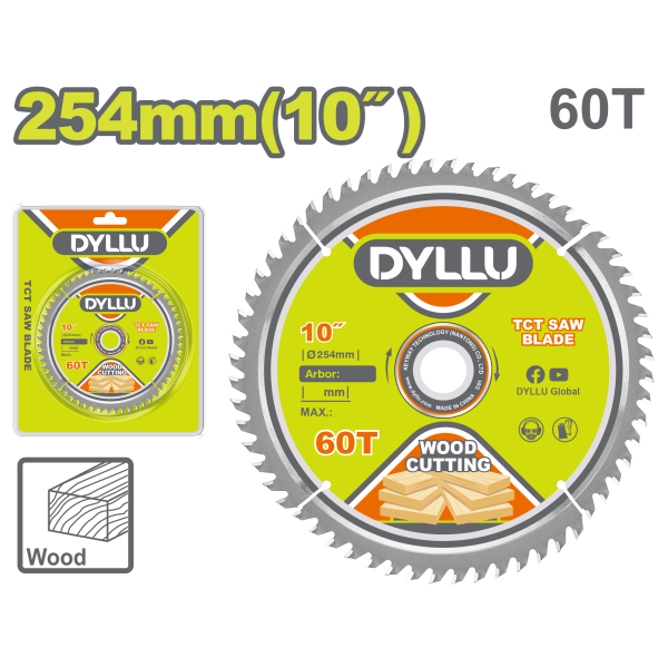 TCT սղոցի սայր DYLLU DTTC1K10
