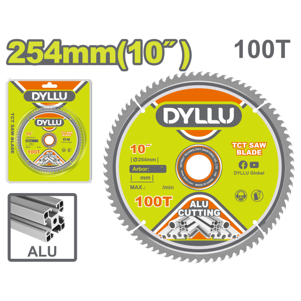 TCT կտրող սկավառակ DYLLU DTTC2K03