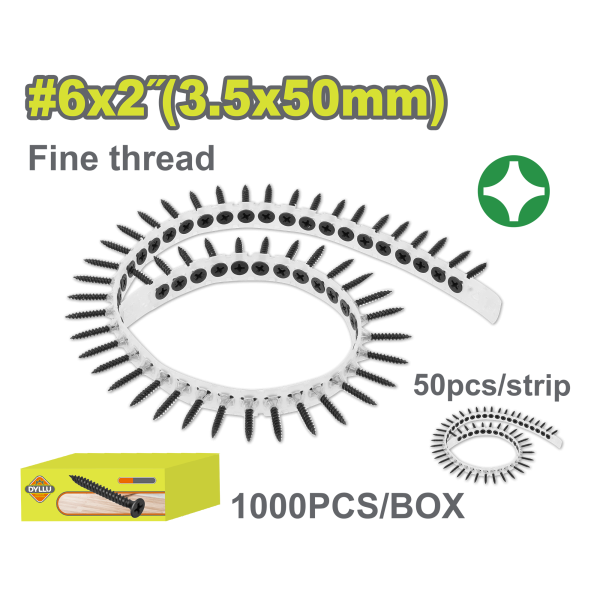 Գիպսակարտոնի պտուտակ DYLLU DTXS2515C