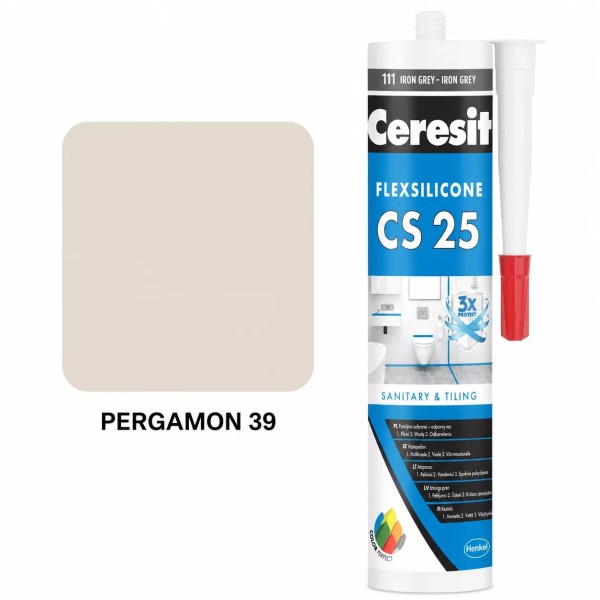 Ceresit CS 25 Pergamon սիլիկոն 280մլ