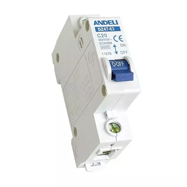 Ավտոմատ անջատիչ adb3-63 C20A 1P (ANDELI)