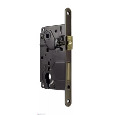 Փական միջսենյակային դռան AGB CENTRO B01025.50.12, միջուկի համար (1 ռիգել + լեզվակ), տեխ. փաթեթավորում, հնաոճ բրոնզ