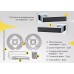 Բռնակ դռան ABRISS R50.120 CP/MBP 30014