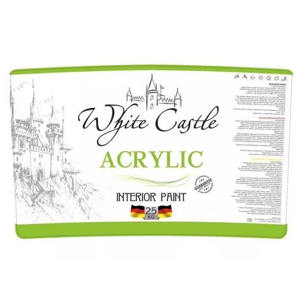 Ներկ ակրիլային WHITE CASTLE  1կգ
