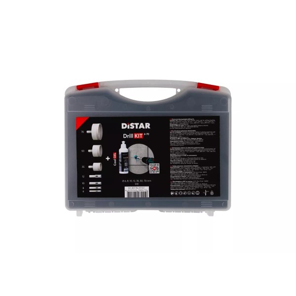 Գայլիկոնների հավաքածու գելով Distar DrillKIT 6-70 + CoolGEL 89568442140