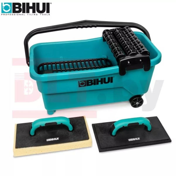 Դույլ սալիկագործի համար՝ անիվներով 19լ, BIHUI, TWS19