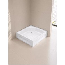 Լոգախցիկի տակդիր WEMOR 80/24 S 80x80x24 սմ, քառակուսի, ABS-պլաստիկ