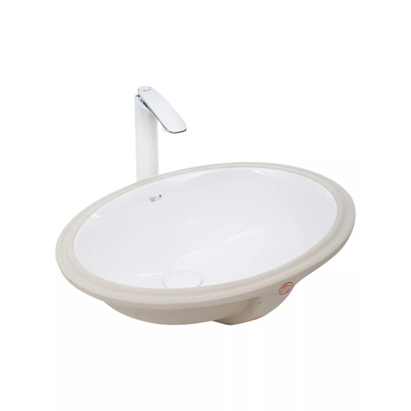 Կախովի լվացարան WeltWasser WW DEILBACH 6005 51x39x20 սմ, սպիտակ փայլուն