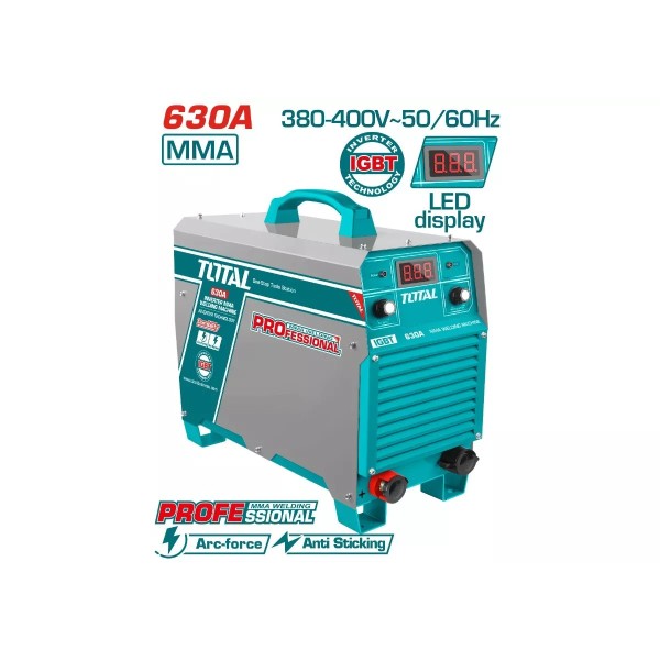 Եռակցման սարք (ինվենտոր, եռաֆազ) TOTAL TW26305 630A