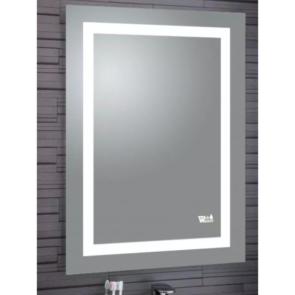 Հայելի LED լուսավորությամբ WeltWasser MIRA 8060-1 80x60 սմ, հակամշուշով