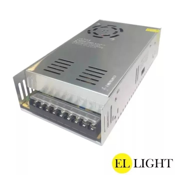 Ellight 24V սնուցման բլոկ 360W 16.5A (215x115x50մմ)