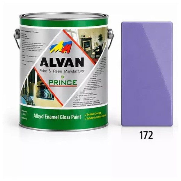 Ալվան յուղաներկ կիսափայլուն Prince 172-1 /Quart/