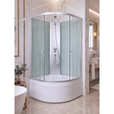 Լոգախցիկ RIVER NARA ECO XL Б/К 80/43 80x80 սմ, քառորդ շրջան, բարձր տակդիր 43 սմ, թափանցիկ ապակի Լոգախցիկ RIVER NARA ECO XL Б/К 80/43 80x80 սմ, քառորդ շրջան, բարձր տակդիր 43 սմ, թափանցիկ ապակի