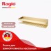 Լոգարանի և ցնցուղի դարակ Raglo R340.03.03 ուղիղ, 400 մմ, սատին ոսկեգույն